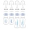 Maymom WideMouth Milk Storage Collection Feeding Bottle with Nipple Dome Cap Bottle Top SureSeal Disk Compatible with SpectraLuna Pumps 47oz140mL 2pc 9oz280mL 2pc