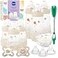 MAM Newborn Essentials AntiColic Baby Bottle Pacifier Set 6 Easy Start Bottles 5oz 9oz 8 SkinSoft Nipples SlowXFast Flow SelfSterilizing Glow in The Dark Pacifiers Brush