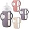 BUSOHA 3 Pack Silicone Sleeves for Avent Baby Bottles Drop Protection Baby Bottle Sleeves with Handle for Avent Natural Baby Bottles8 Ounce