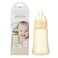 MACE CORPORATION aMACEing Zero Leak Baby Bottle with AntiColic Vent and Variable Flow LeakProof 7oz Yellow