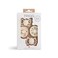 FRIGG Babys First Pacifier Moonlight Sailing 4Pack Made in Denmark BPAFree Cream 06 Months