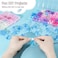 ZYFLSQ 48 Pcs Acrylic Pacifiers for Baby Shower Game Boy 175 Baby Shower Pacifiers Bulk Pacifier for Hunt Games Decoration DIY Gender Reveal Table Scatter Party FavorsBlue