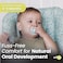 Avima Orthodontic Pacifiers 06 Months BPAFree Silicone Baby Pacifiers for Newborns Breastfed Babies Soothing Baby Binky wSoft Nipple Design 4Pack Green Grey