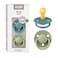 Bibs BIBS De Lux Baby Pacifier 2Pack Made in Denmark BPA Free Dummy Soother Round Nipple Natural Rubber Latex Size 1 06 Months Island SeaSage