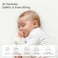 garkoko Garkoko Baby Pacifiers 06 Months Breast Like Shape Pacifiers BPAFree OnePiece Silicone Newborn Pacifier for Breastfed Babies 2pcs for Best Value