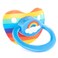 Littletude Pacifier Rainbow Silicone Large Handle Big Shield