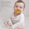 Natursutten 2Pack Natural Rubber Pacifiers Safe Soft BPAFree Pacifier for Breastfeeding Babies Made in Italy Butterfly Shield Round Nipple1218 Months