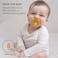 Natursutten 2Pack Natural Rubber Pacifiers Safe Soft BPAFree Pacifier for Breastfeeding Babies Made in Italy Butterfly Shield Round Nipple1218 Months