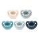 NUK 100 Silicone Comfy Orthodontic Pacifiers 06 Months Blue Fashion Timeless Collection 5 Count