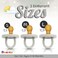 Sweetie SWEETIE Rubber Pacifier Natural Rubber Pacifier Rounded Grey Large 1218 Month