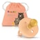 Sweetie SWEETIE Rubber Pacifier Natural Rubber Pacifier Rounded Light Pink Medium 612 Month