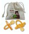 Sweetie Rubber Pacifier STAR SHAPE RUBBER Natural Rubber with Rounded Nipple 1 Count 06 small