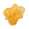 Sweetie Rubber Pacifier STAR SHAPE RUBBER Natural Rubber with Rounded Nipple 1 Count 06 small