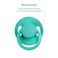 Love Noobs Symmetrical Pacifier by LoveNoobs 4 Pack Pacifiers 06 Months Baby Starter Kit Newborn Silicone Dummy Orthodontic Teething Soothers Newborn Gift