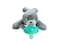 Philips Avent Philips AVENT Soothie Snuggle Pacifier Holder with Detachable Pacifier 0m Seal SCF34704 1 Count Pack of 1