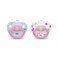 NUK Comfy Orthodontic Pacifiers Pink Assorted 1836 Months 2 Count