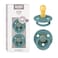 Bibs BIBS Pacifiers Colour Collection Natural Rubber Baby Pacifier Round Nipple Set of 2 BPAFree Soothers Made in Denmark 6 Months Pack of 2 Island Sea