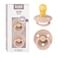 Bibs BIBS Pacifiers Colour Collection Natural Rubber Baby Pacifier Set of 2 BPAFree Soothers Made in Denmark 18 Months Pack of 2 Blush