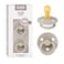 Bibs BIBS Pacifiers Colour Collection Natural Rubber Baby Pacifier Round Nipple Set of 2 BPAFree Soothers Made in Denmark 6 Months Pack of 2 Sand