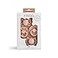 FRIGG Babys First Pacifier Set Floral Heart 4Pack Made in Denmark BPAFree Blush 06 Months