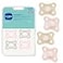 MAM Comfort Baby Pacifiers 312 Months Babies Lightweight OnePiece Full Silicone Binky BPAFree Nipple Easy to Clean Pacifier Best for Breastfed Babies 4 Pack Made in Europe