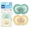 MAM Original Baby Pacifiers 16 Months Binky for Newborn Babies BPAFree Skin Soft Silicone Nipple Glows in The Dark Developed with Medical Experts 2 Pack Sterilizer Case Made in Europe