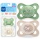 MAM Original Baby Pacifiers 06 Months Binky for Newborn Babies BPAFree Skin Soft Silicone Nipple Glows in The Dark Developed with Medical Experts 2 Pack Sterilizer Case Made in Europe