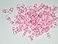 CalCastle Craft 144 Pieces 34 Small Acrylic Baby Pacifiers Baby Shower Decoration Table Scatter Blue Pink Clear Yellow Pink