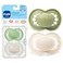 MAM Original Matte Baby Pacifiers 16 Months Binky for Newborn Babies BPAFree Skin Soft Silicone Nipple Easy to Clean Developed with Medical Experts 2 Count With Sterilizer Case Made in Europe