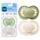 MAM Original Matte Baby Pacifiers 16 Months Binky for Newborn Babies BPAFree Skin Soft Silicone Nipple Easy to Clean Developed with Medical Experts 2 Count With Sterilizer Case Made in Europe