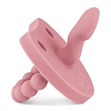 Ryan &amp; Ryan Rose Cutie PAT Smile Orthodontic Pro Pacifier and Teether Rose