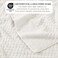 Great Bay Home Bath Towels 100 Cotton 4 Pack 54x27 Bath Towel Set Absorbent Durable QuickDry Towels for Bathroom Ivory