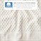 Great Bay Home Bath Towels 100 Cotton 4 Pack 54x27 Bath Towel Set Absorbent Durable QuickDry Towels for Bathroom Ivory
