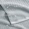 Madison Park Spa Waffle 100 Cotton Luxurious Towel Set Premium Texture Waffle Weave Highly Absorbent Quick Dry Hotel Spa Quality Wash Clothes for Bathroom Assorted Sizes Blue 6 Piece
