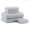 Madison Park Spa Waffle 100 Cotton Luxurious Towel Set Premium Texture Waffle Weave Highly Absorbent Quick Dry Hotel Spa Quality Wash Clothes for Bathroom Assorted Sizes Blue 6 Piece