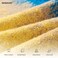 SEMAXE Coastal Ombre Hand Towels for Bathroom 4Pack Cotton Hand Towels with Hanging Loop Soft Absorbent Quick Dry Coastal Bathroom Decor Use Easy Care