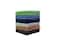T & Towel and Linen Mart 100 Cotton Wash Cloth Set Flannel Face Cloths Highly Absorbent and Soft Feel Fingertip Towels Multi 12 Pack of 12