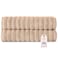 Classic Turkish Towels CTT Premium 2 Pack Bath Towels Set Made with 100 Turkish Cotton Spa Hotel Quick Drying Towels Absorbent Comfy 27x54 Almond Beige