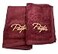 Westmon Works Pastor Towel Set in Burgundy Christian Church Service Accessories Set of 2