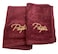 Westmon Works Pastor Towel Set in Burgundy Christian Church Service Accessories Set of 2