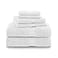 Martex 6Piece 100 Ringspun Cotton Towel Set Quick Dry Super Absorbent Soft Lightweight 2 Bath Towels 2 Hand Towels 2 Wash Cloths White