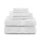 Martex 6Piece 100 Ringspun Cotton Towel Set Quick Dry Super Absorbent Soft Lightweight 2 Bath Towels 2 Hand Towels 2 Wash Cloths White