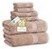 LANE LINEN 100 Cotton Towels Set 6 Piece value pack Soft Absorbent Durable 2 Bath 2 Washcloths 2 Hand Towels for Bathroom Ideal for Home Spa Gym Quality You Can Trust Taupe