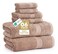 LANE LINEN 100 Cotton Towels Set 6 Piece value pack Soft Absorbent Durable 2 Bath 2 Washcloths 2 Hand Towels for Bathroom Ideal for Home Spa Gym Quality You Can Trust Taupe
