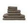 GILDEN TREE Waffle Towel Set Quick Dry Thin 2 Bath Towels 2 Hand Towels 2 Washcloths Modern Style Stone