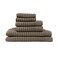 GILDEN TREE Waffle Towel Set Quick Dry Thin 2 Bath Towels 2 Hand Towels 2 Washcloths Modern Style Stone