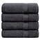LANE LINEN 100 Luxury Cotton Bath Sheets Set of 4 35x66 Ultra Soft Fade Resistant Quick Drying Extra Large Towel Sets Highly Absorbent Spa Quality Oversized Towels for Bathroom Black