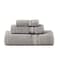 LANE LINEN Luxury Bath Towels Set 3 Piece 100 Cotton Bathroom Towels Quick Dry Extra Aborbent Super Soft Towels Set 1 Hand Towel 1 Wash Cloths 1 Bath Towel Space Grey