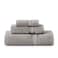 LANE LINEN Luxury Bath Towels Set 3 Piece 100 Cotton Bathroom Towels Quick Dry Extra Aborbent Super Soft Towels Set 1 Hand Towel 1 Wash Cloths 1 Bath Towel Space Grey