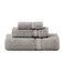 LANE LINEN Luxury Bath Towels Set 3 Piece 100 Cotton Bathroom Towels Quick Dry Extra Aborbent Super Soft Towels Set 1 Hand Towel 1 Wash Cloths 1 Bath Towel Space Grey
